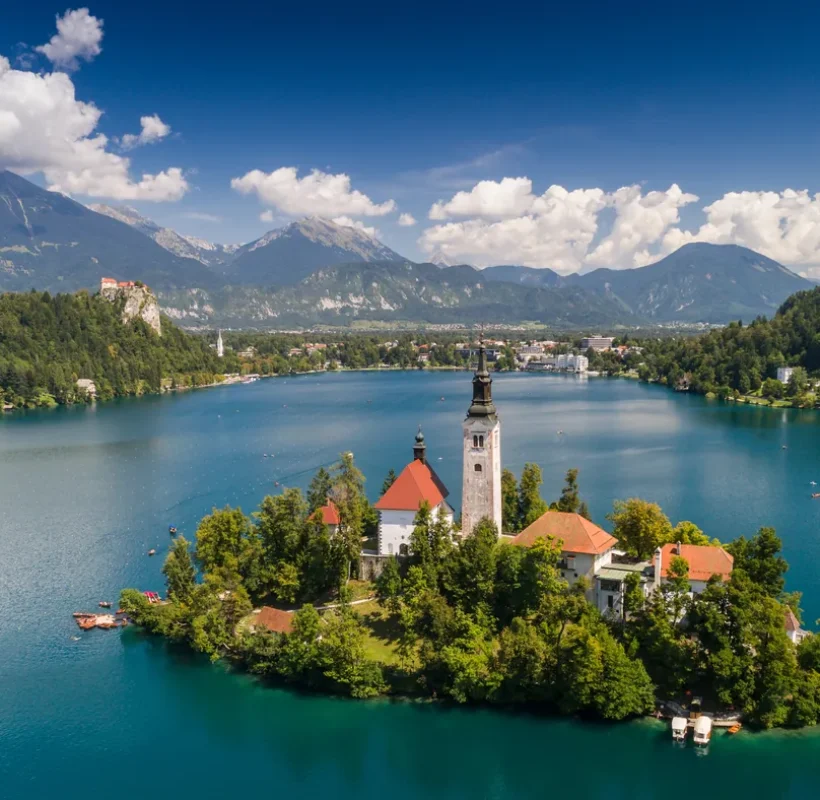 Kościół Wniebowzięcia NMP, Bled, Słowenia